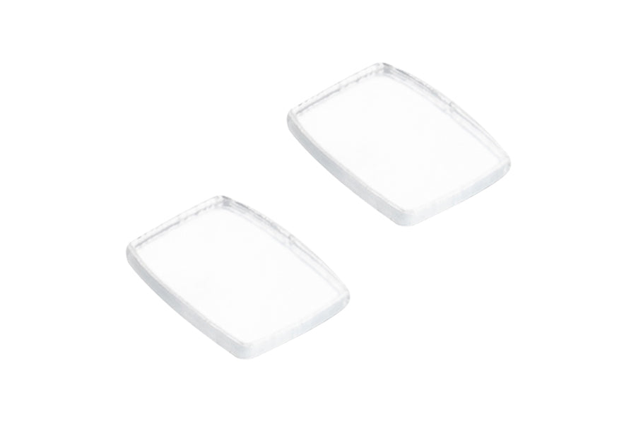 Clear mirror lens set for 1:18 Chevrolet K10 RC model