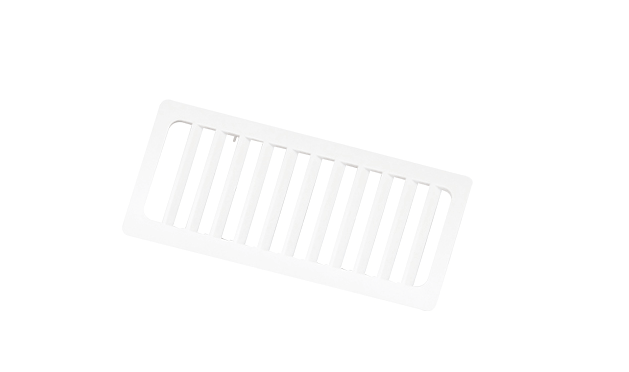 White air intake grid for RC model airflow efficiency