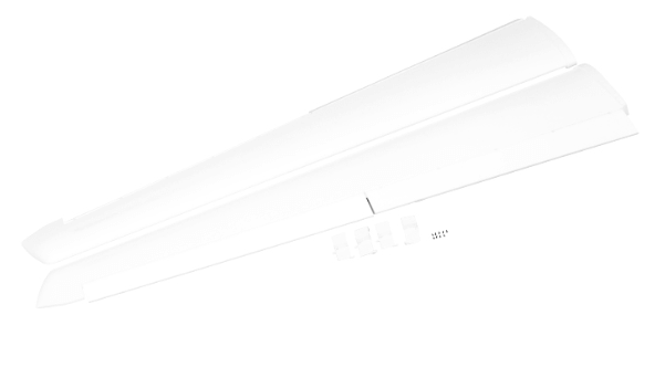 3000mm Fox RC airplane main wings and support parts