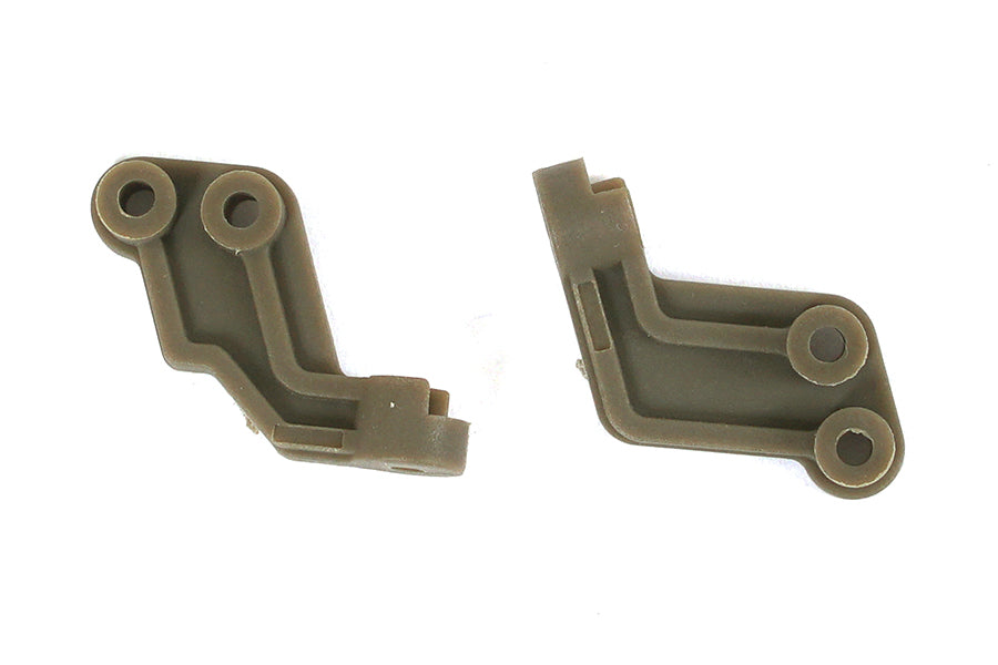 1:12 scale RC model body mount parts in brown color