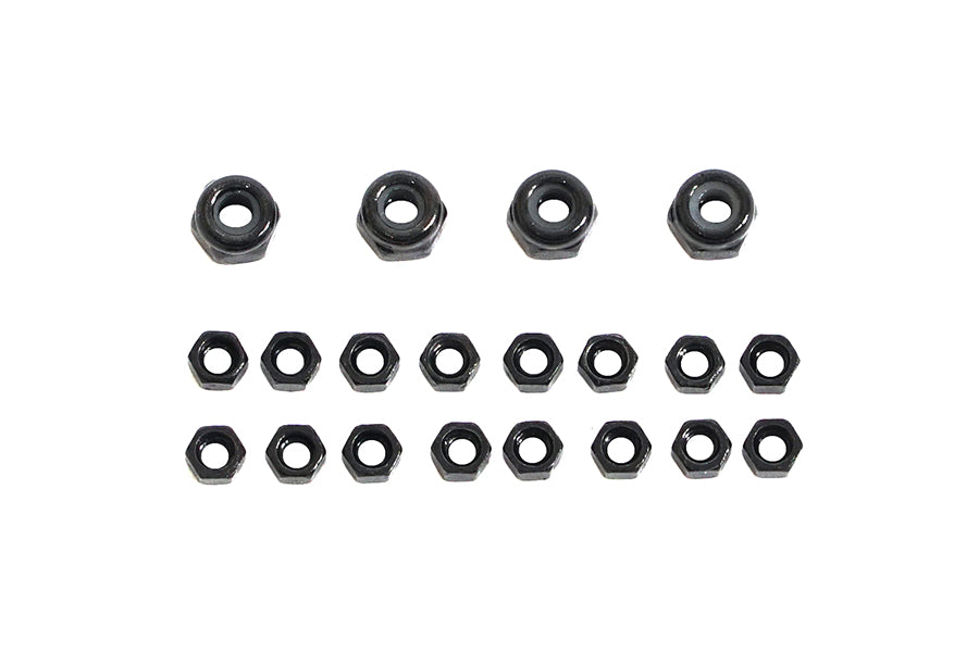 Black screw nuts for 1:12 remote control vehicles