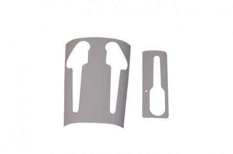 70MM F-16C landing gear cover parts for RC model aircraft