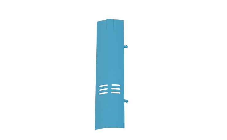Blue front landing gear cover for 70mm SU-27 RC aircraft