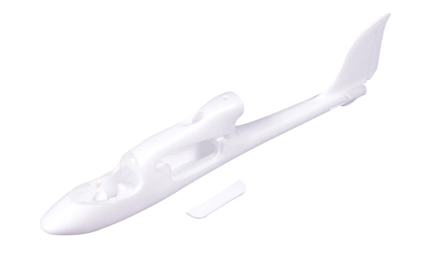800mm Easy Trainer RC airplane white fuselage model part