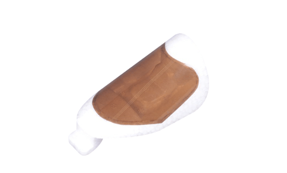 800mm Easy Trainer RC model canopy in brown and white