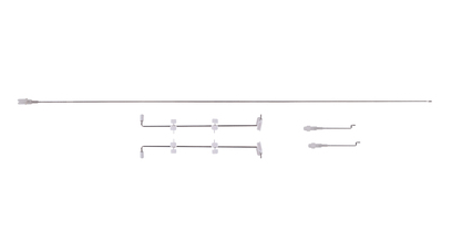 800mm Easy Trainer linkage rods and connectors for RC airplane assembly