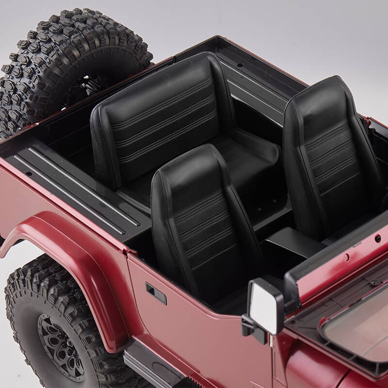 ROCHOBBY 1:10 Mashigan RC Rock Crawler RS Red 4WD (Only Shipped to Canada)