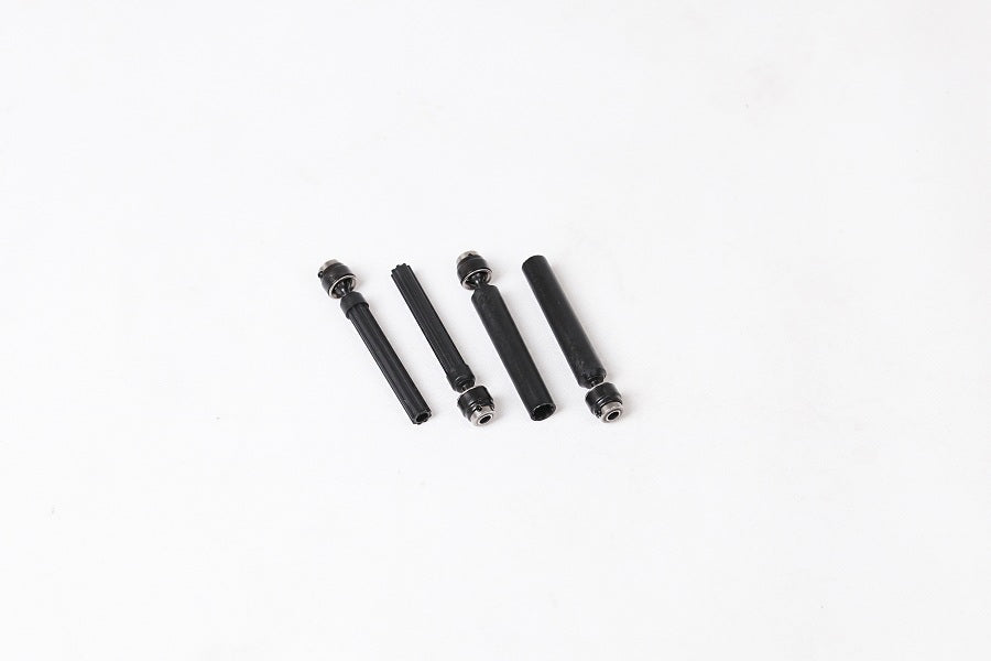Black transmission shaft assembly parts for 1:6/1:10 RC vehicles