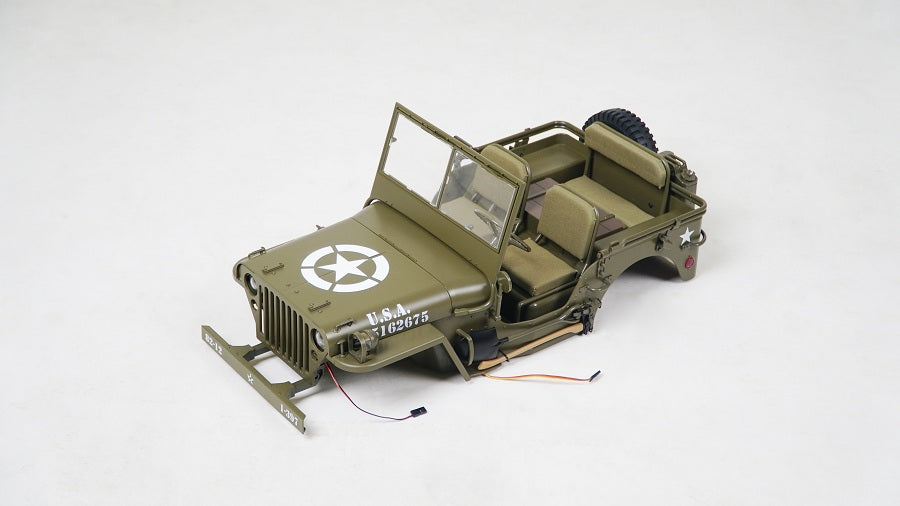 1:6 scale 1941 MB Scaler car body model without exterior parts