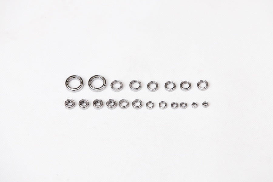 Metal ball bearing set for RC models in various sizes