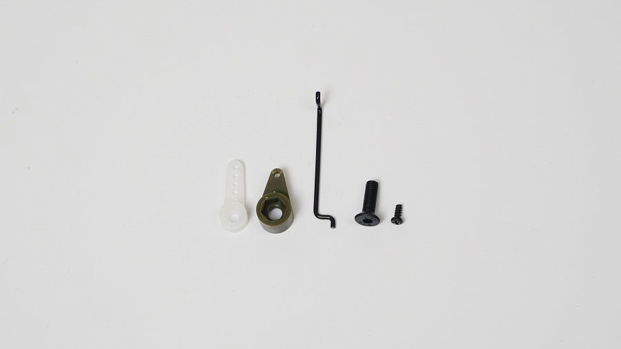 1:6 scale servo horn set components for RC models