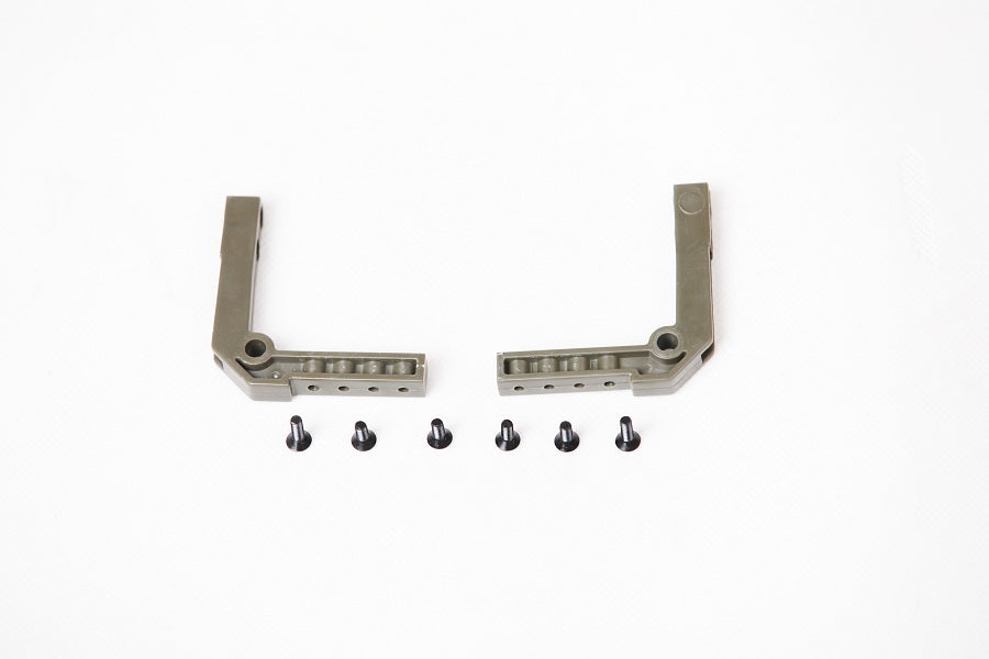 1:6 1941 MB scaler front bumper brackets with screws