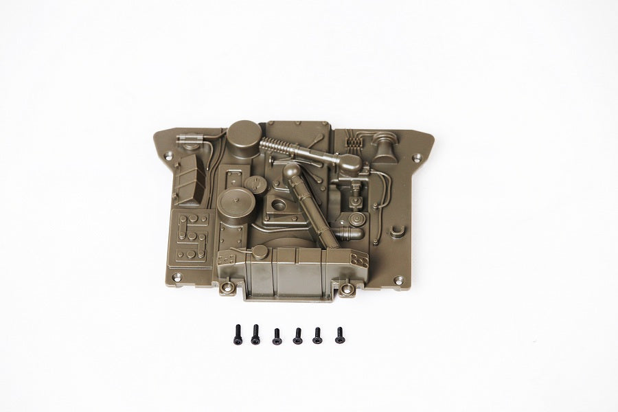 1:6 scale 1941 MB engine plate model with screws for RC hobby vehicles