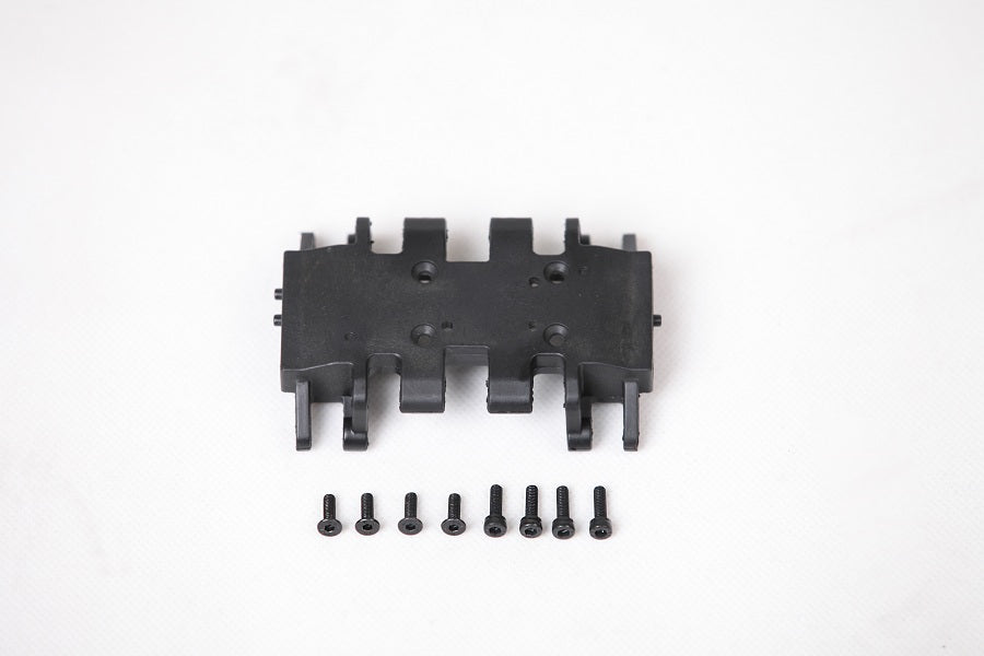1:6 scale black transmission gear box mount for RC models