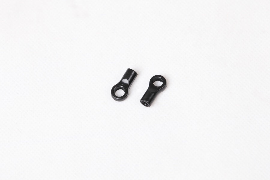 Black oil shock absorber ball heads for 1:6 RC model vehicles