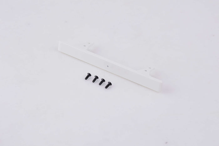 1:12 Toyota FJ45 white front bumper with four black screws