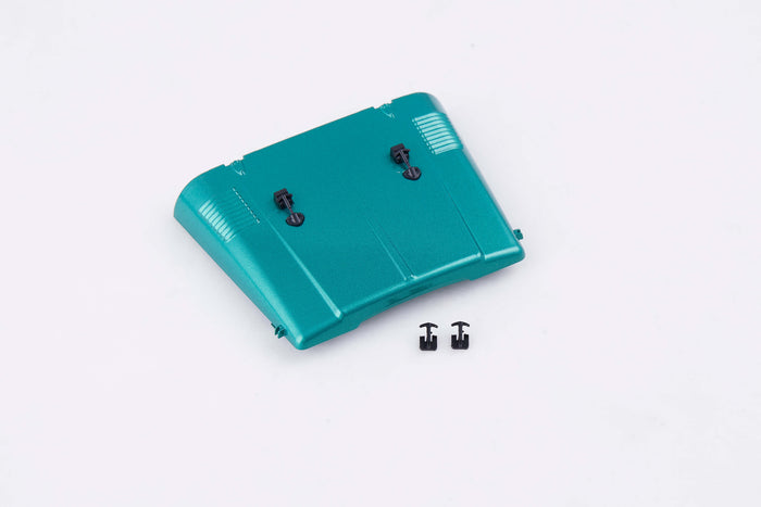 1:12 Toyota FJ45 green hood with black mounting clips