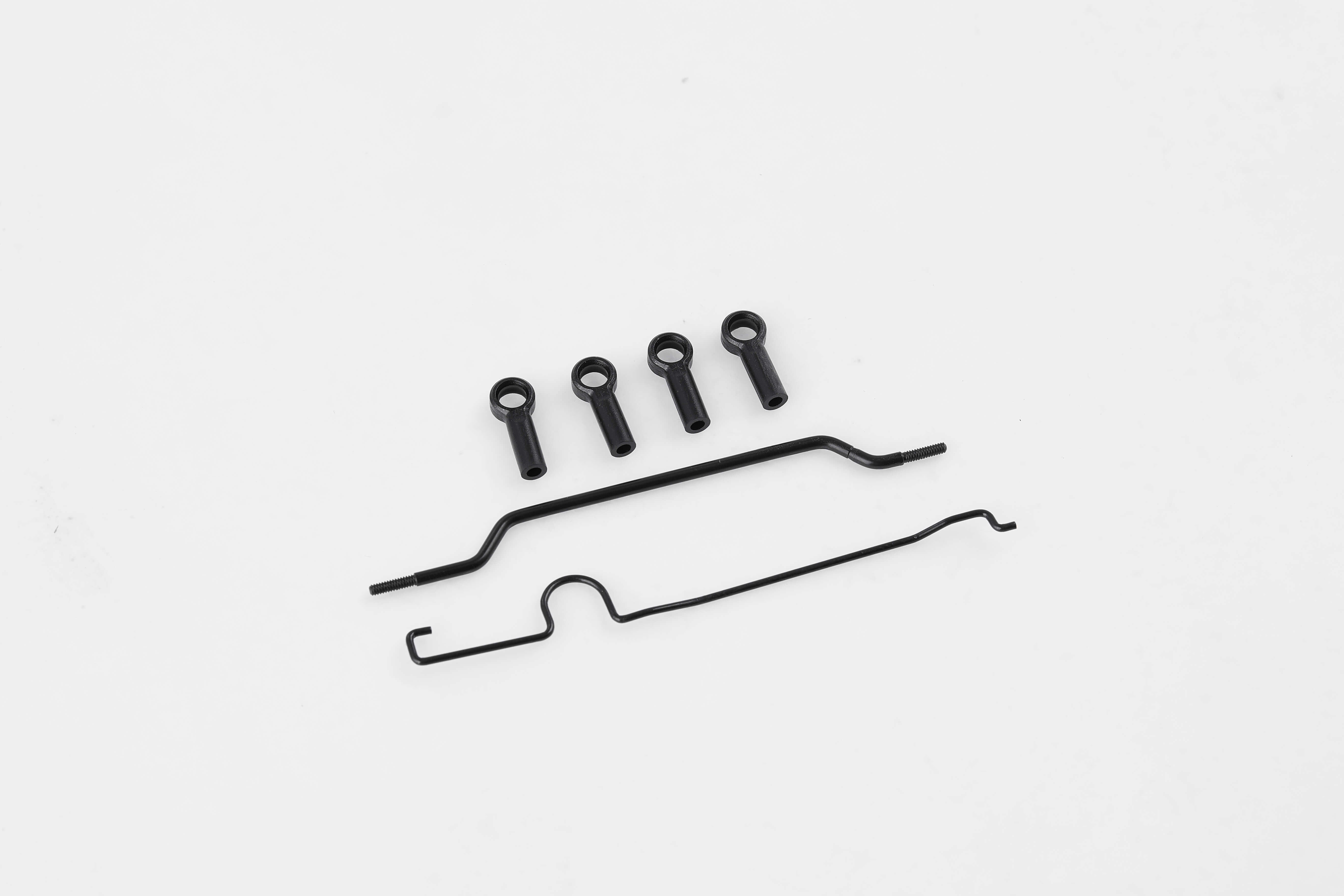1:12 Toyota FJ45 steering link set components including rods and connectors.