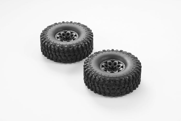 1:10 Atlas 4x4 climbing wheels with textured treads