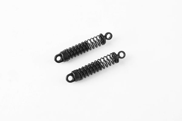Black rear oil shock absorbers assembly for 1:10 RC vehicles (2PCS)