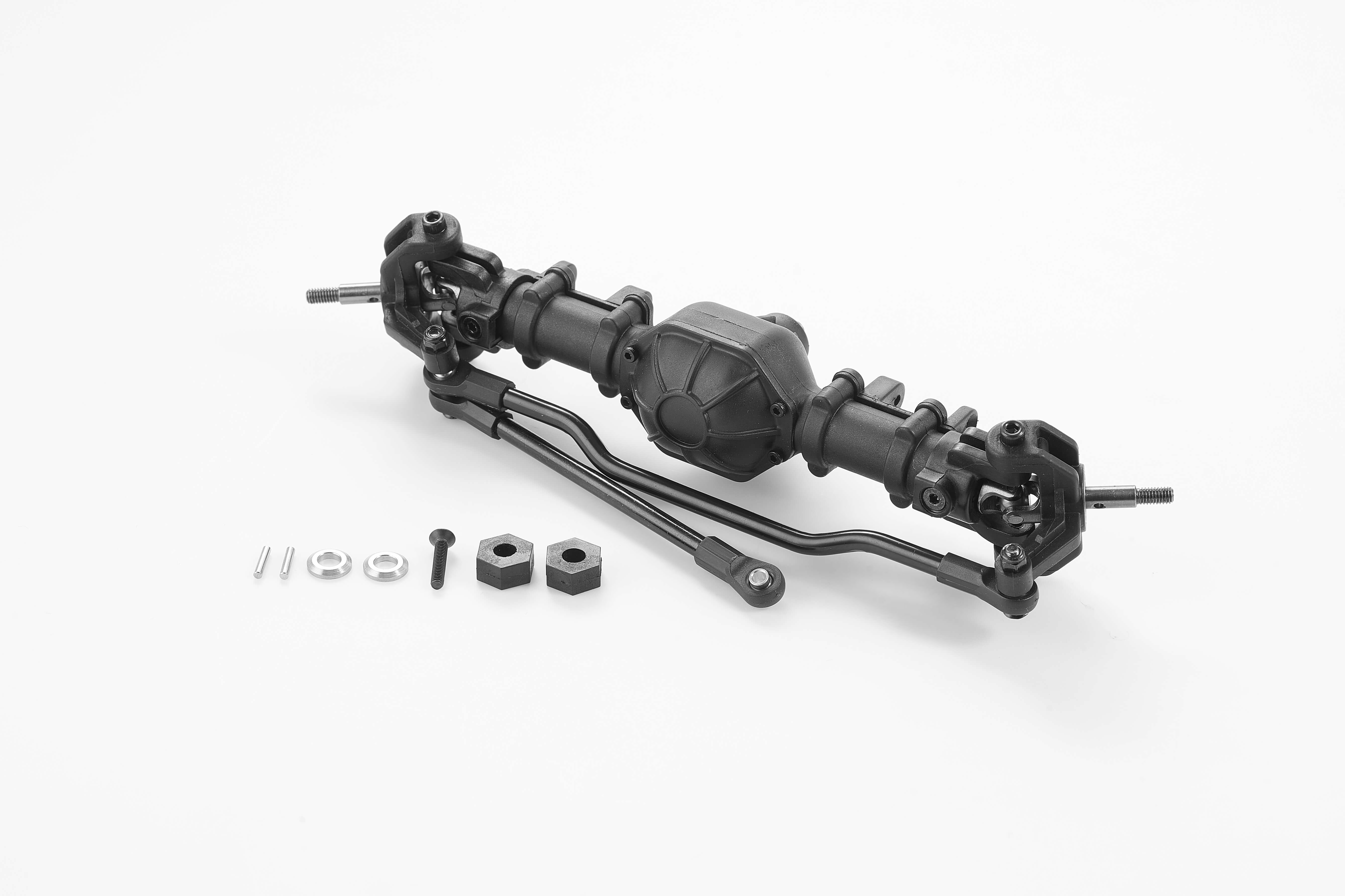 Front axle assembly for 1:10 Atlas 4x4 RC vehicles