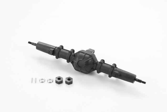 1:10 Atlas 4x4 rear axle assembly with mounting hardware