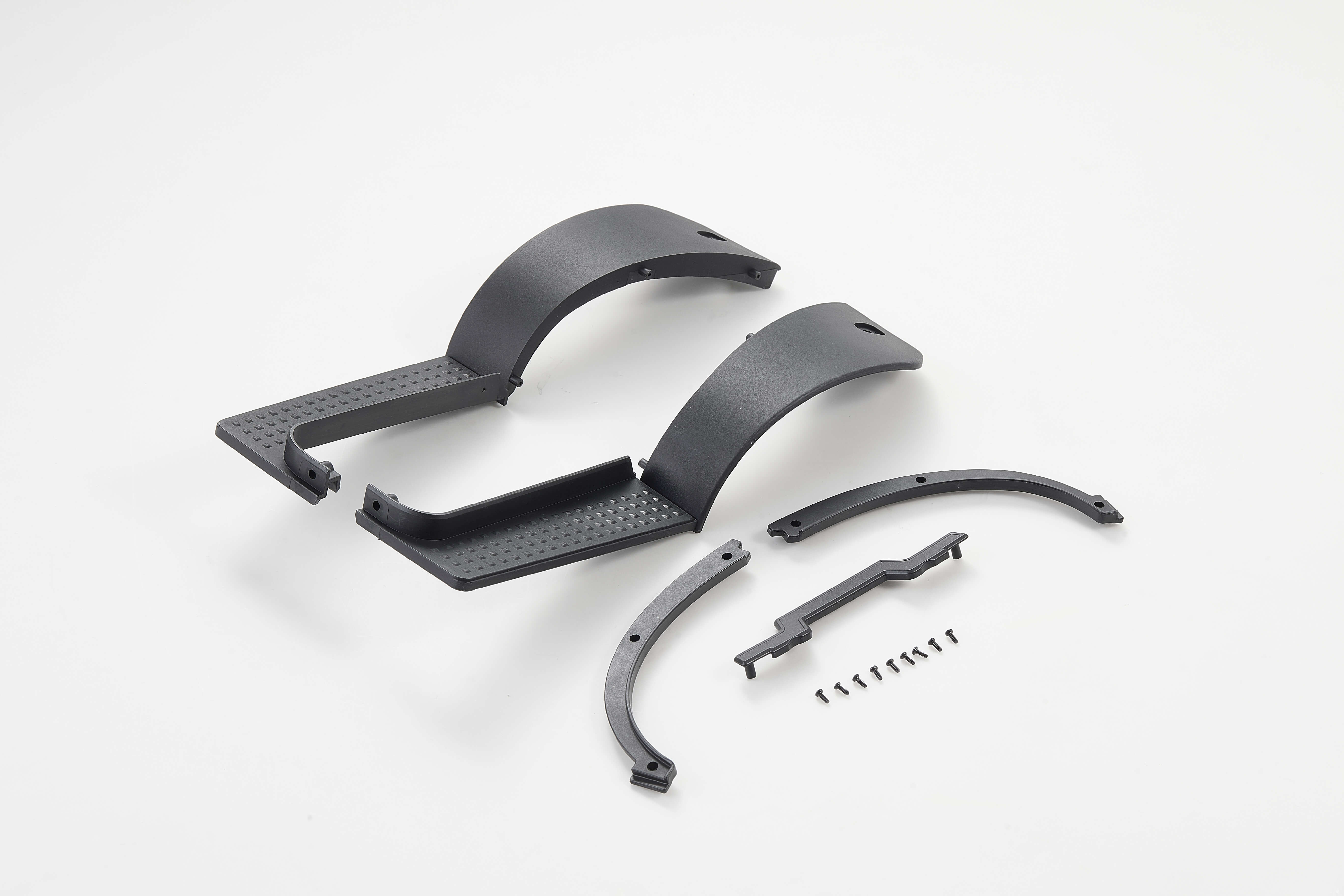 1:10 RC Atlas 4x4 footboard parts with mounting screws