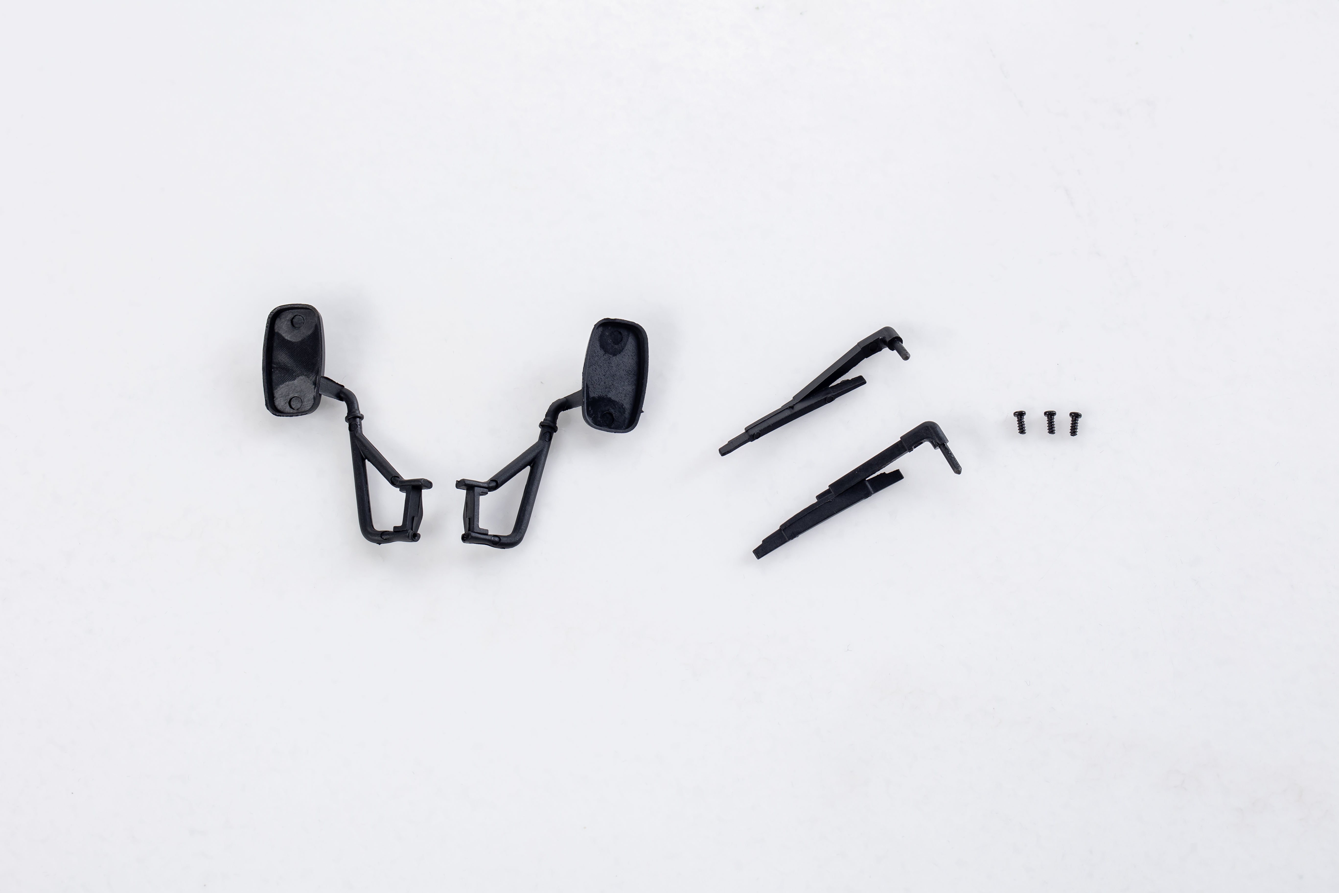 1/18 Mogrich rearview mirror and wiper set for remote control models