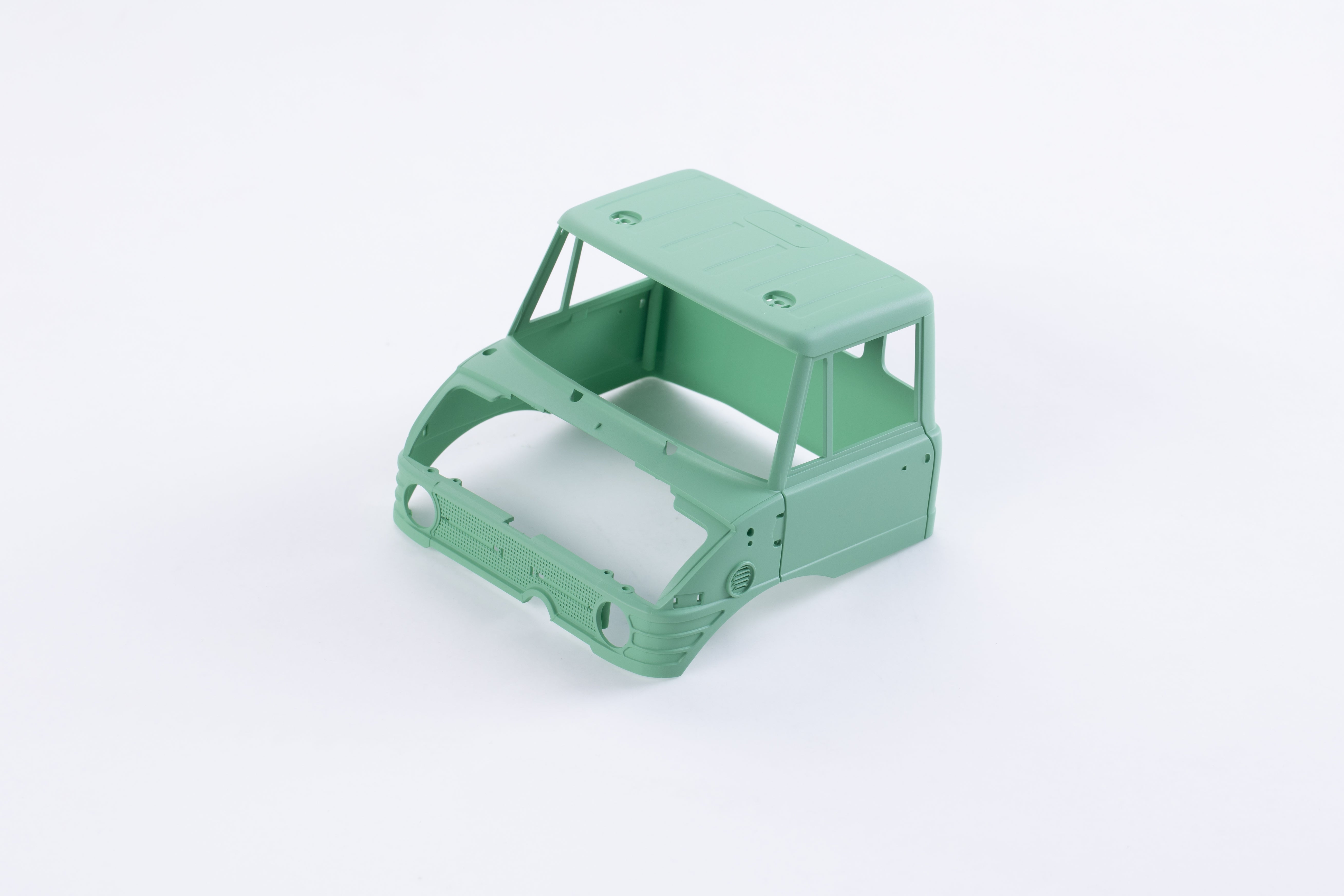 1/18 Mogrich green car body shell for remote control vehicles