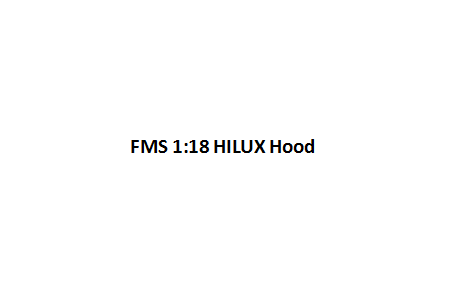 1:18 Hilux Hood