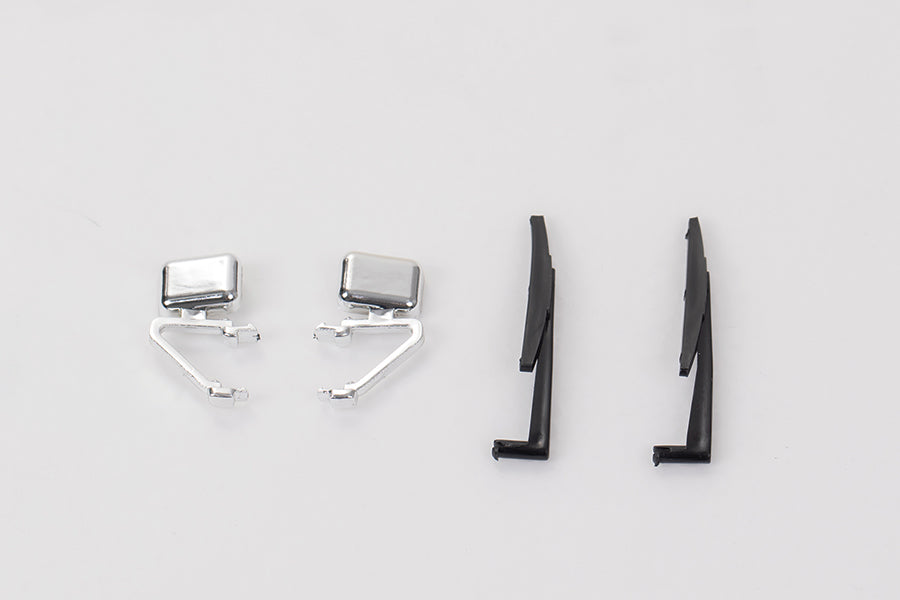 1:18 Hilux rearview mirror and wiper set for RC vehicle
