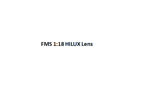 1:18 Hilux  Lens