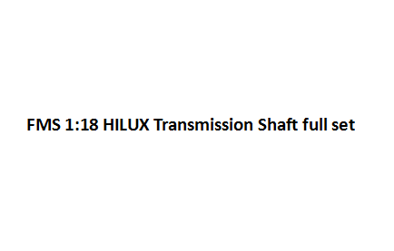 1:18 Hilux Transmission Shaft full set