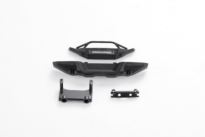 1/18 Cheyenne bumper set with front bumper, rear bumper, and LED light bar