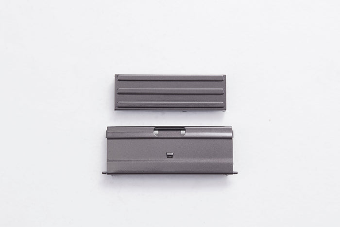 1/18 Cheyenne RC model rear door metal parts, grooves and flat design.