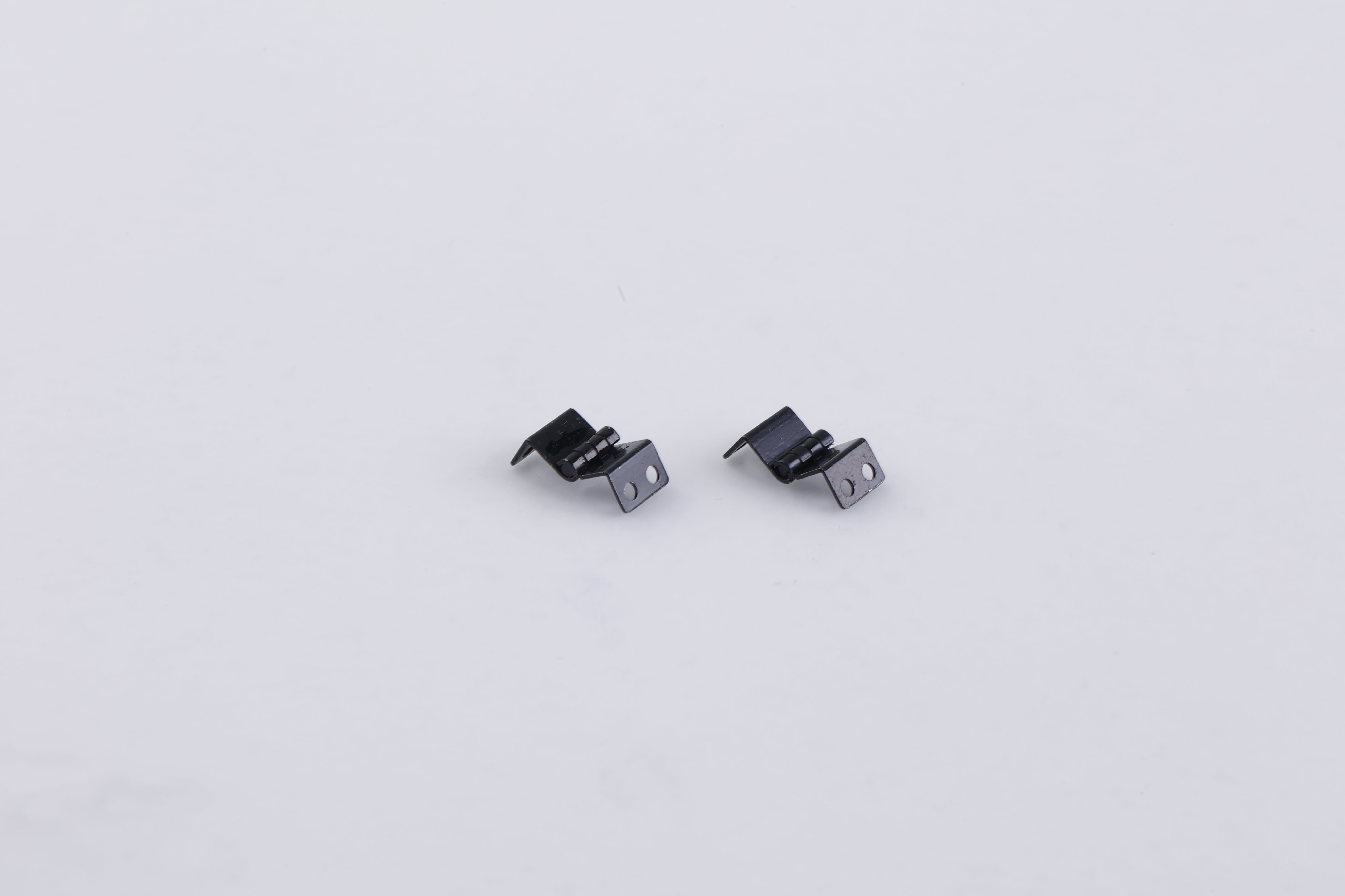 Black metal hood mount clips for RC models