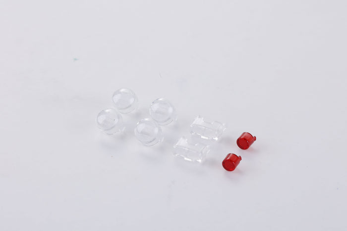 Apache 1:18 Lens Set with clear and red lenses for remote control models