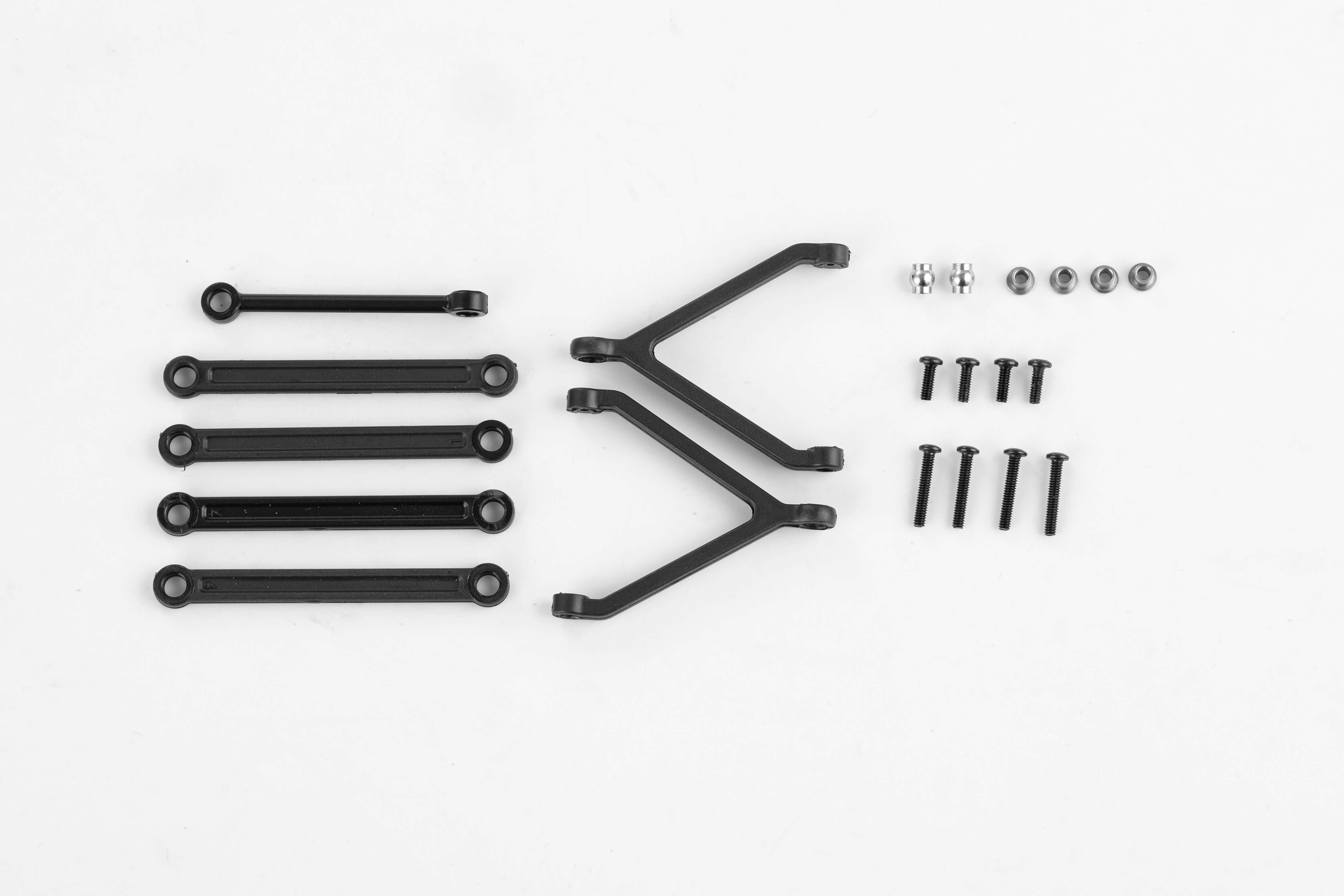 1:24 rod set components for RC vehicles with rods and screws
