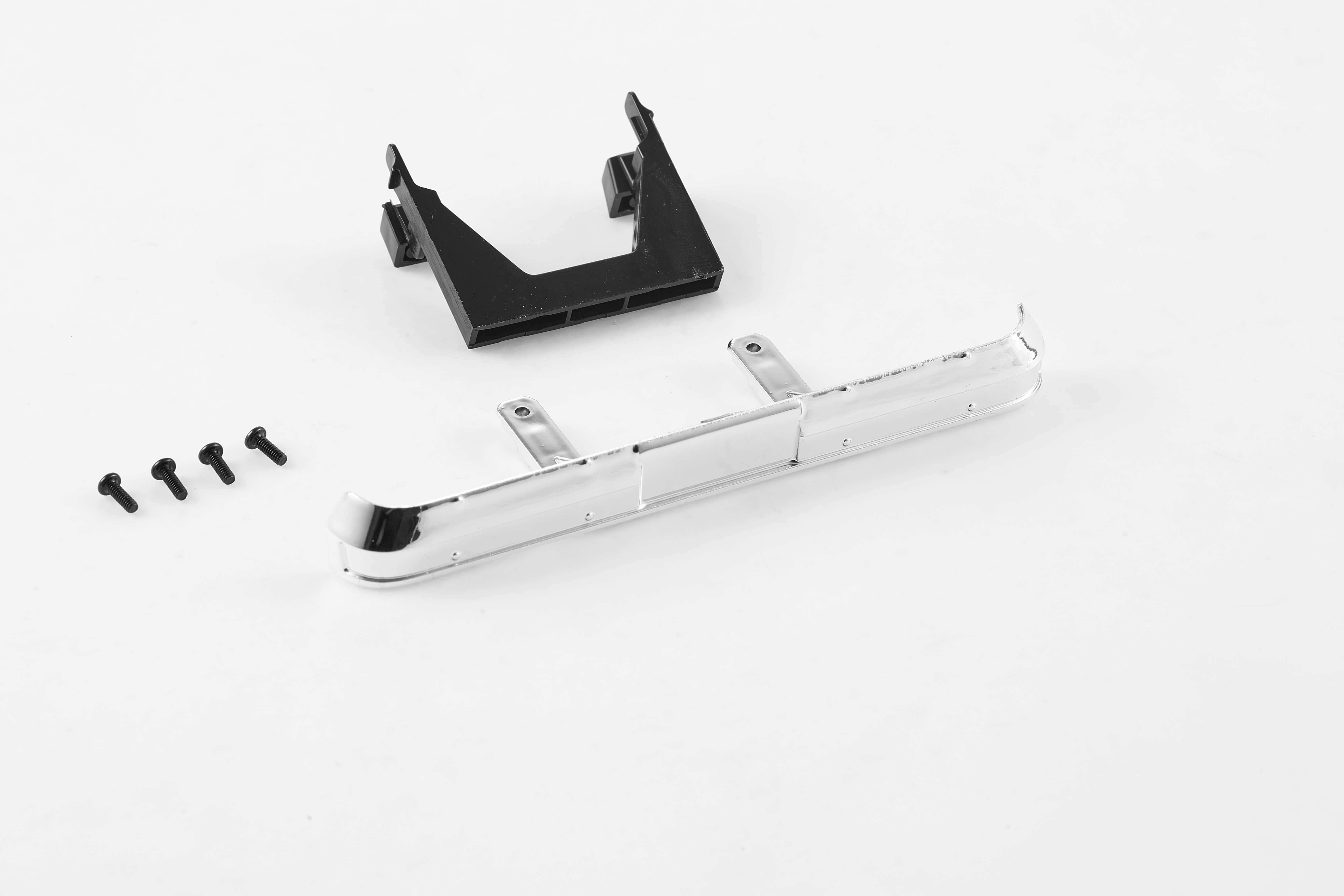 1:24 K5 Blazer rear bumper and mounting brackets with screws