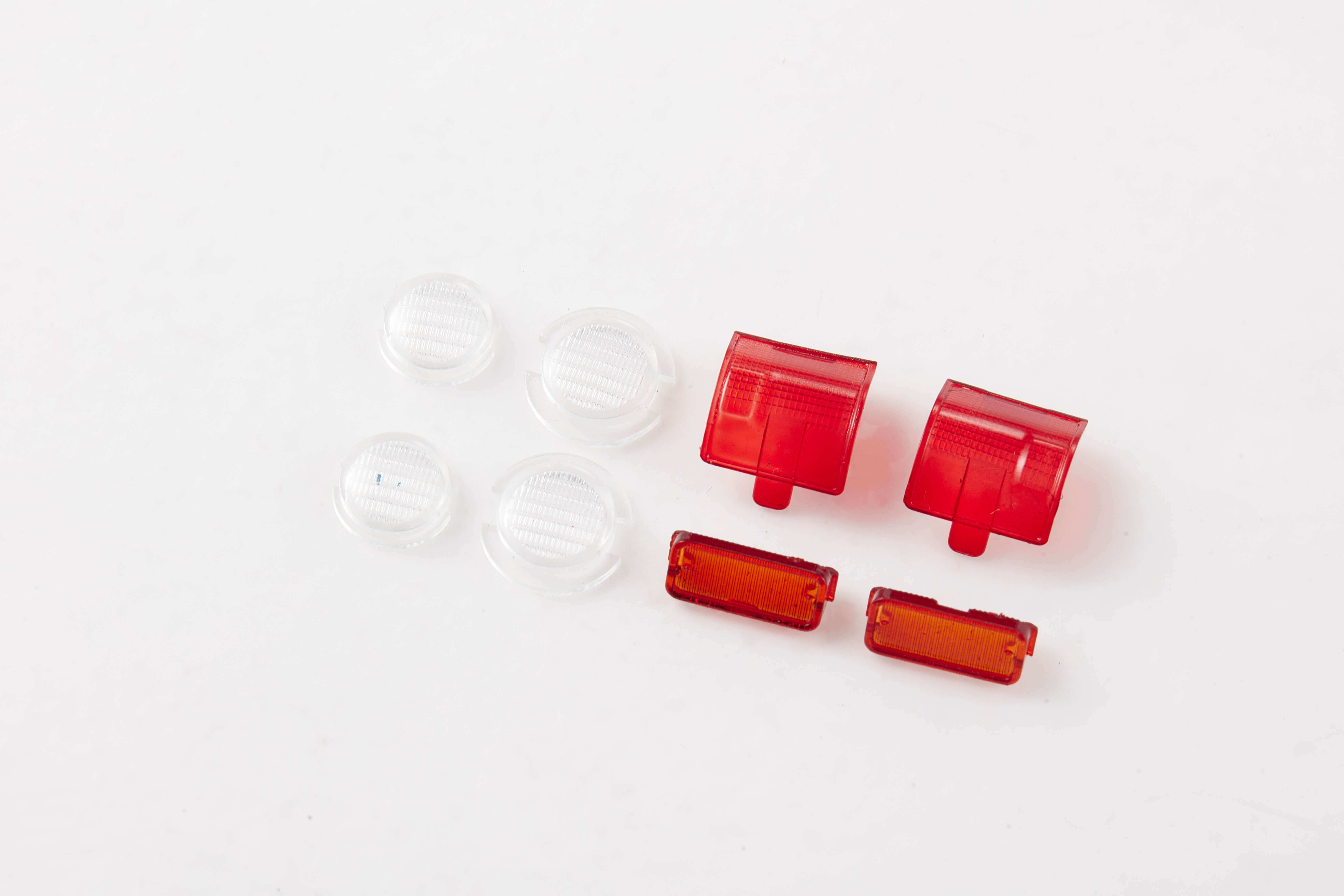 1:24 K5 Blazer lens set with red and clear light covers