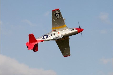 FMS 1400mm P-51D Red Tail V8 PNP with Reflex V2 (Only Shipped to Canada)