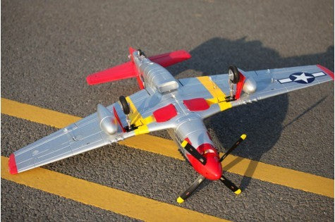 FMS 1400mm P-51D Red Tail V8 PNP