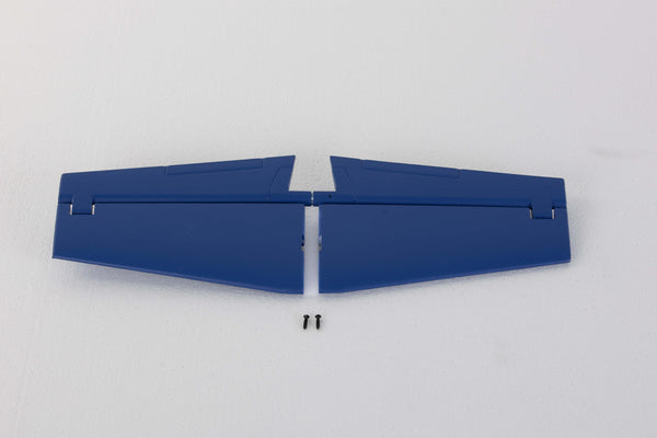 1100mm P-51 Blue Thunder horizontal stabilizer and screws