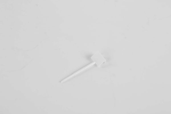 White connector pin for RC models with square head and long shaft