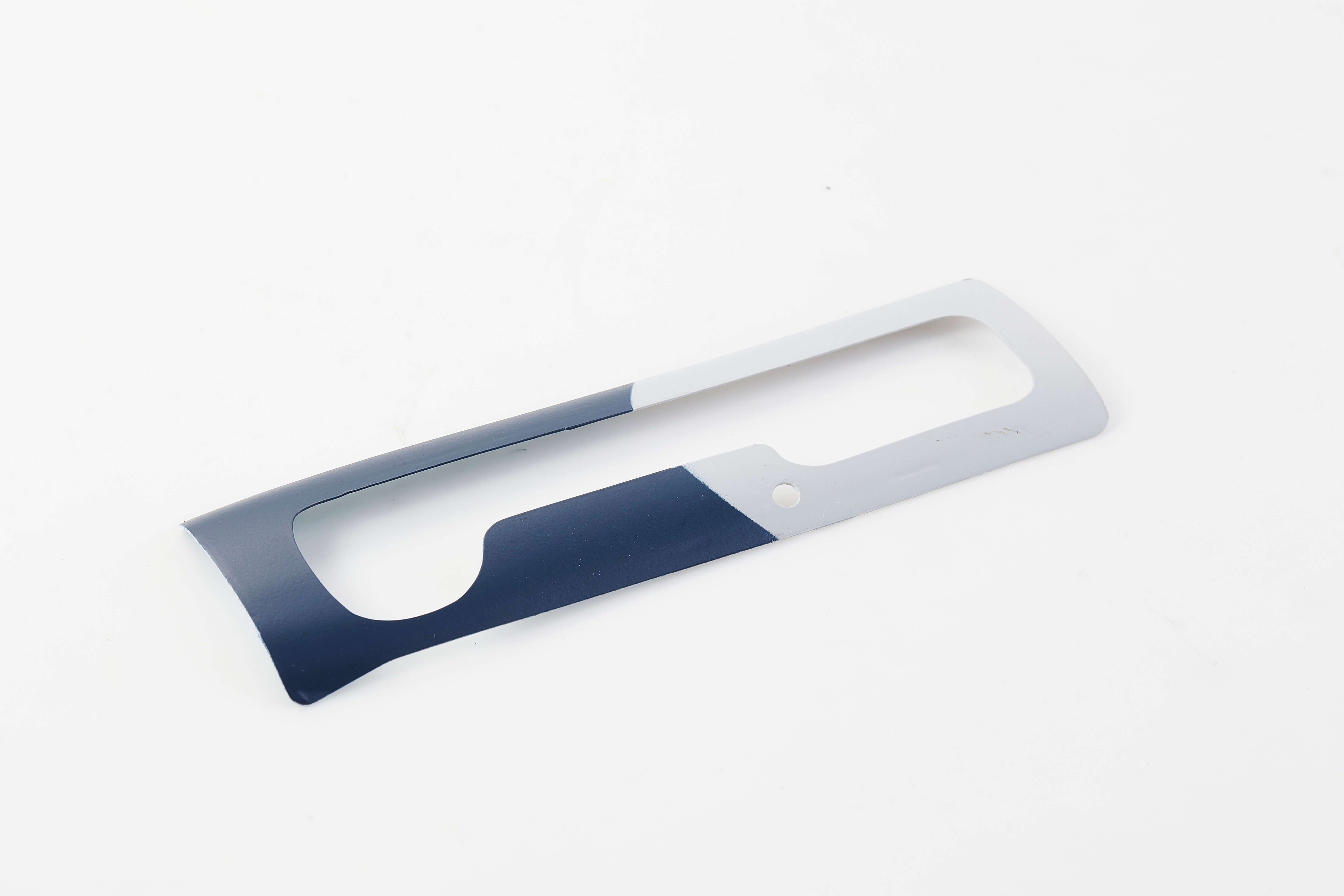 70mm Viper landing gear cover in gray and blue for RC model aircraft