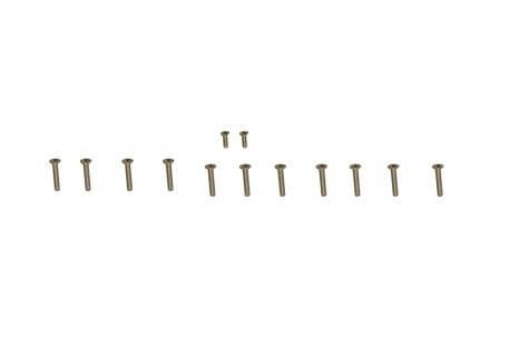 15 screws set for 70mm Viper 15th Anniversary RC model assembly