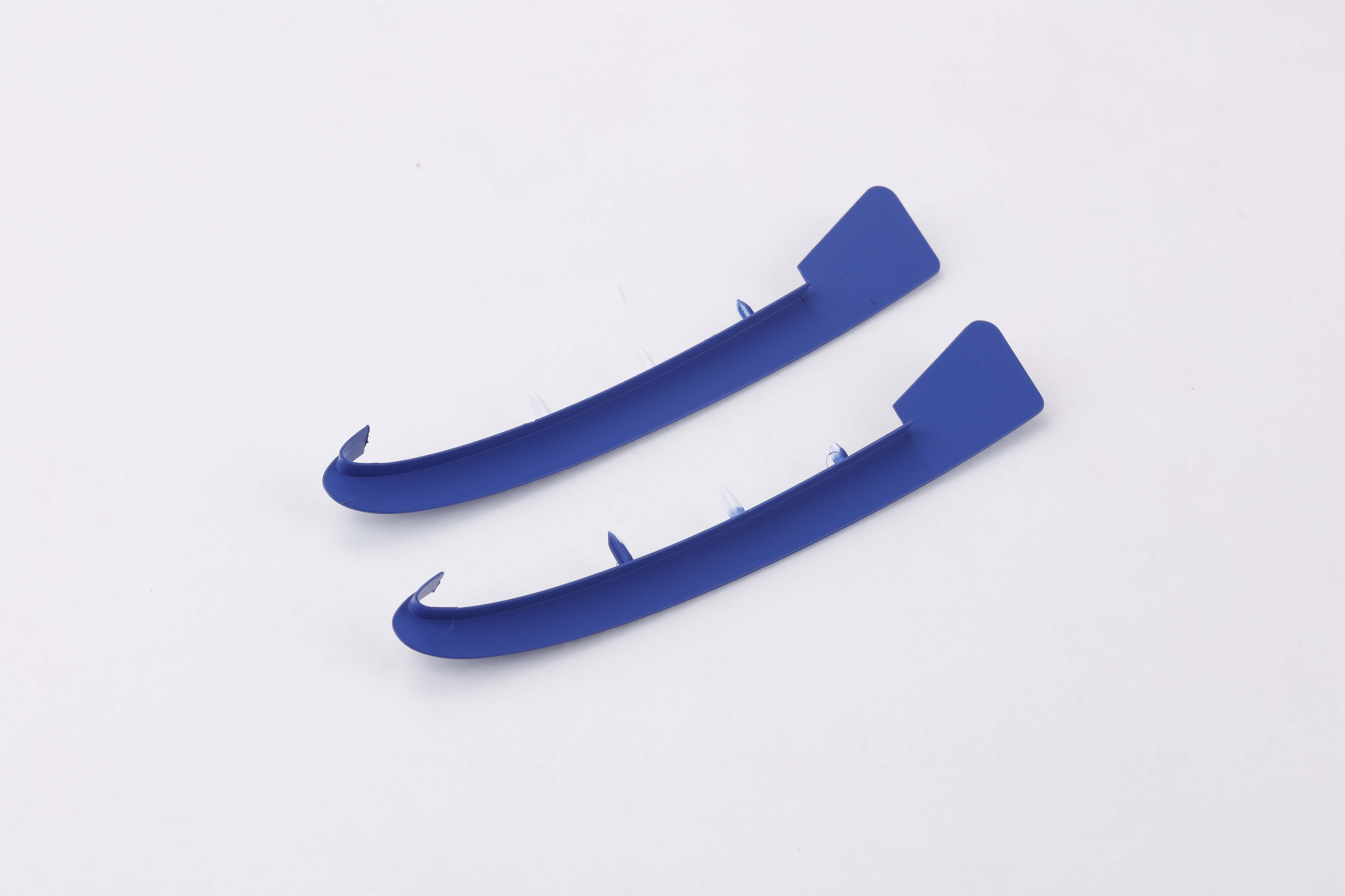 Blue vortex generator wing tips for 1100mm P-51 Miss America RC airplane