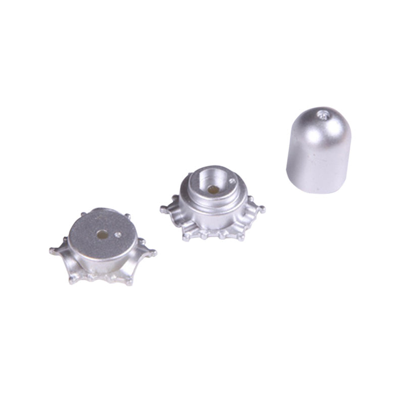 Silver spinner parts for 800mm T-28 Trojan RC model