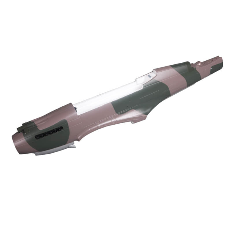 1400mm P-40B camouflage fuselage for remote control airplane.