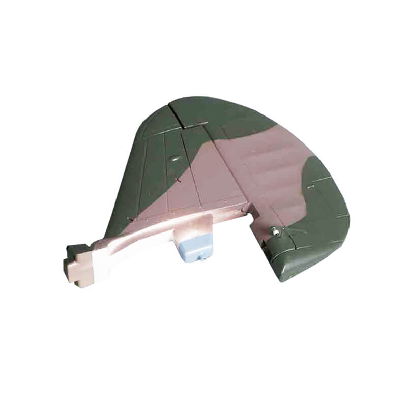 1400mm P-40B vertical stabilizer with camouflage design